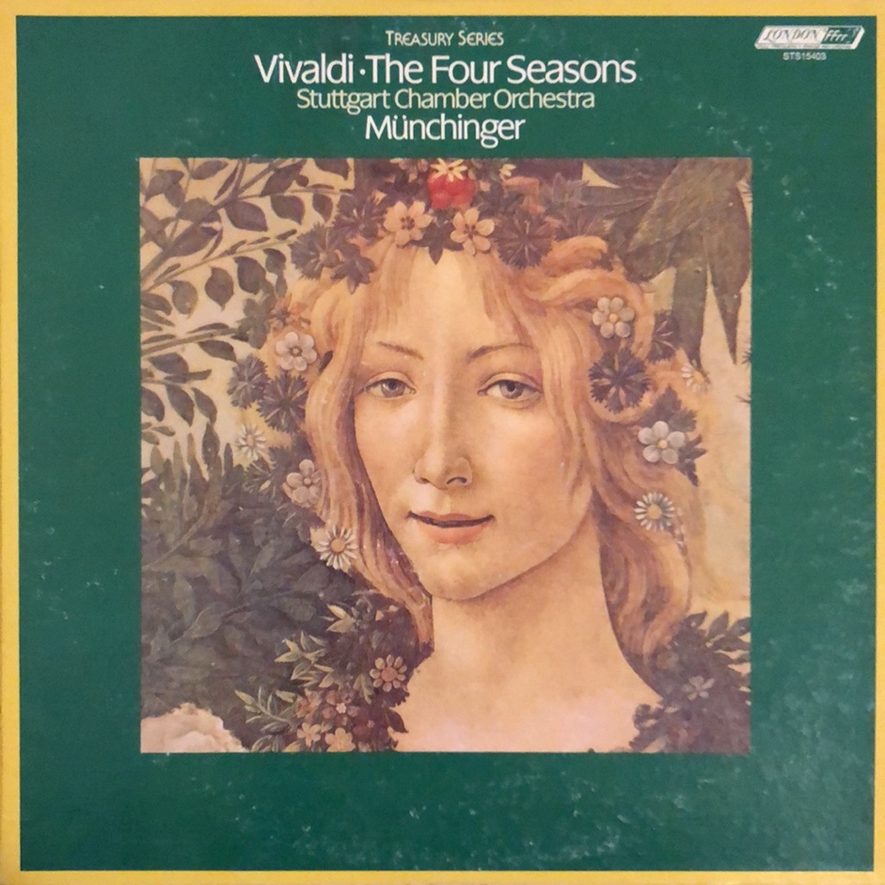 Stuttgart Chamber Orchestra Perform Vivaldi The Four Seasons Vinyl Lp Record